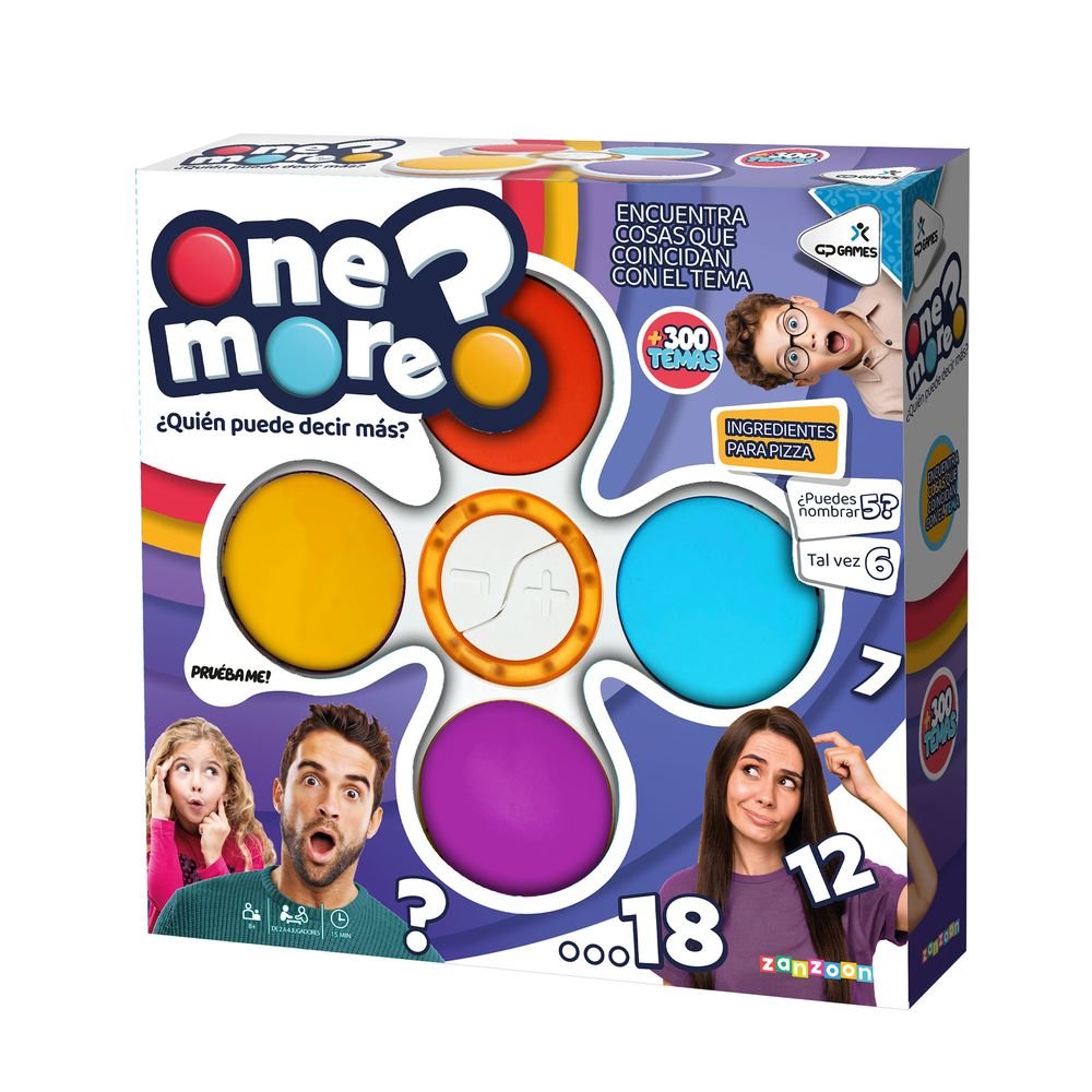 JUEGO ONE MORE | FAMOSA | 1 UNIDAD | 8056379204855 Imagen principal del producto