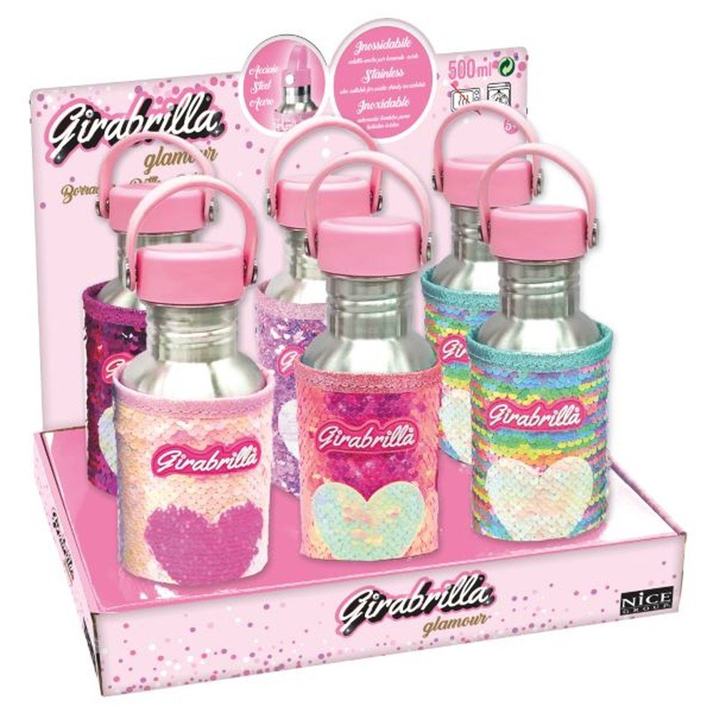 BOTELLA GIRABRILLA SURTIDA | DIAMANTINY NICE | 1 UNIDAD | 8056779191205