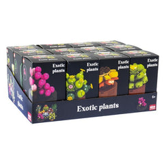 JUEGO DE CONSTRUCCION DE BLOQUES PLANTAS EXOTICAS SURTIDAS | NICE GROUP | 1 UNIDAD | 8056779780409