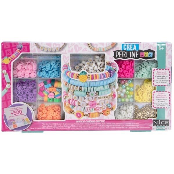 JUEGO CREA TUS PULSERAS PERLINE | NICE GROUP | 1 UNIDAD | 8056779870421