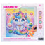 Juego Crea con Diamantes Gato Unicornio Trébol Marca Diamantiny Nice