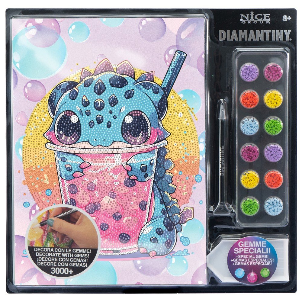 Juego Crea con Diamantes Dragon Marca Diamantiny Nice