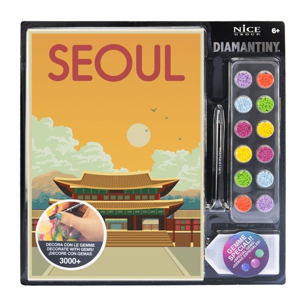 Juego Crea con Diamantes Diamantiny Seoul Marca Diamantiny Nice Imagen principal del producto