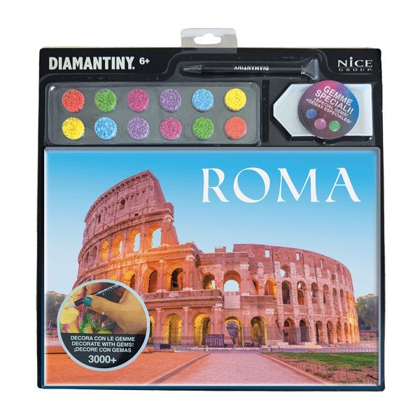 JUEGO CREA CON DIAMANTES DIAMANTINY ROMA | DIAMANTINY NICE | 1 UNIDAD | 8056779964205 Imagen principal del producto