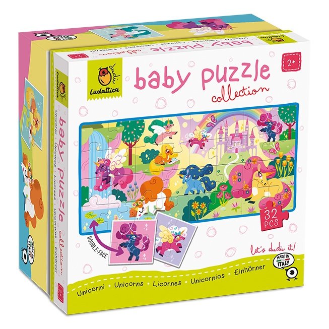 Juego Dudu Baby Puzzle 32 Piezas Unicornios LUDATTICA