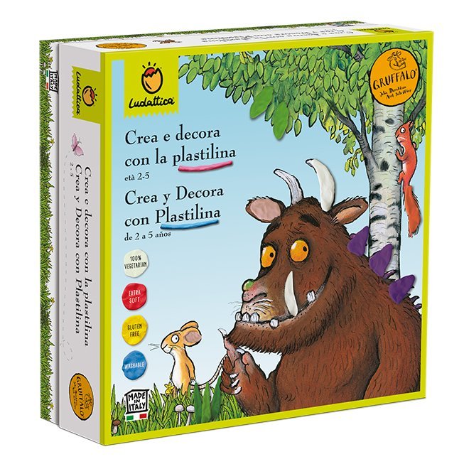 JUEGO CREA Y DECORA CON PLASTILINA | 1 UNIDADES | (LUDATTICA)