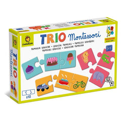 TRIO LOGIC MONTESSORI - FAMILIAS LOGICAS | LUDATTICA | 1 UNIDAD | 8057158622549