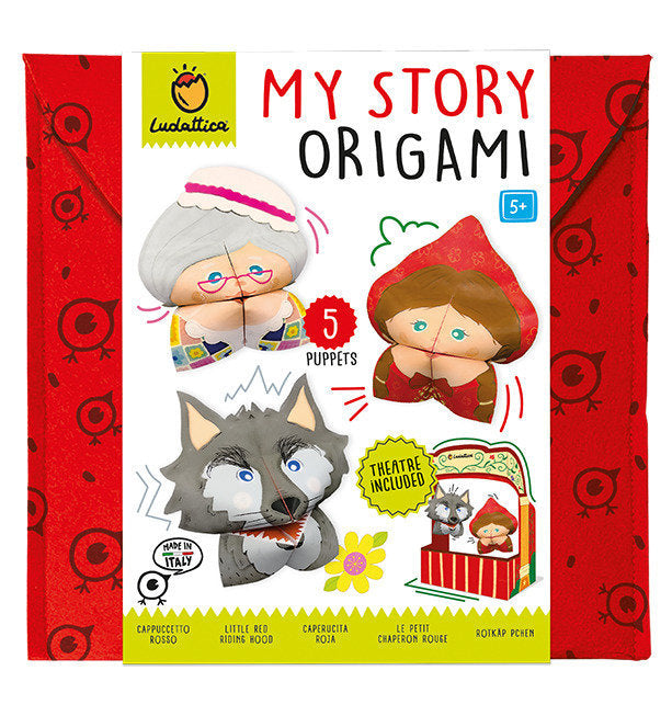 My Story Origami Caperucita Roja LUDATTICA Imagen principal del producto