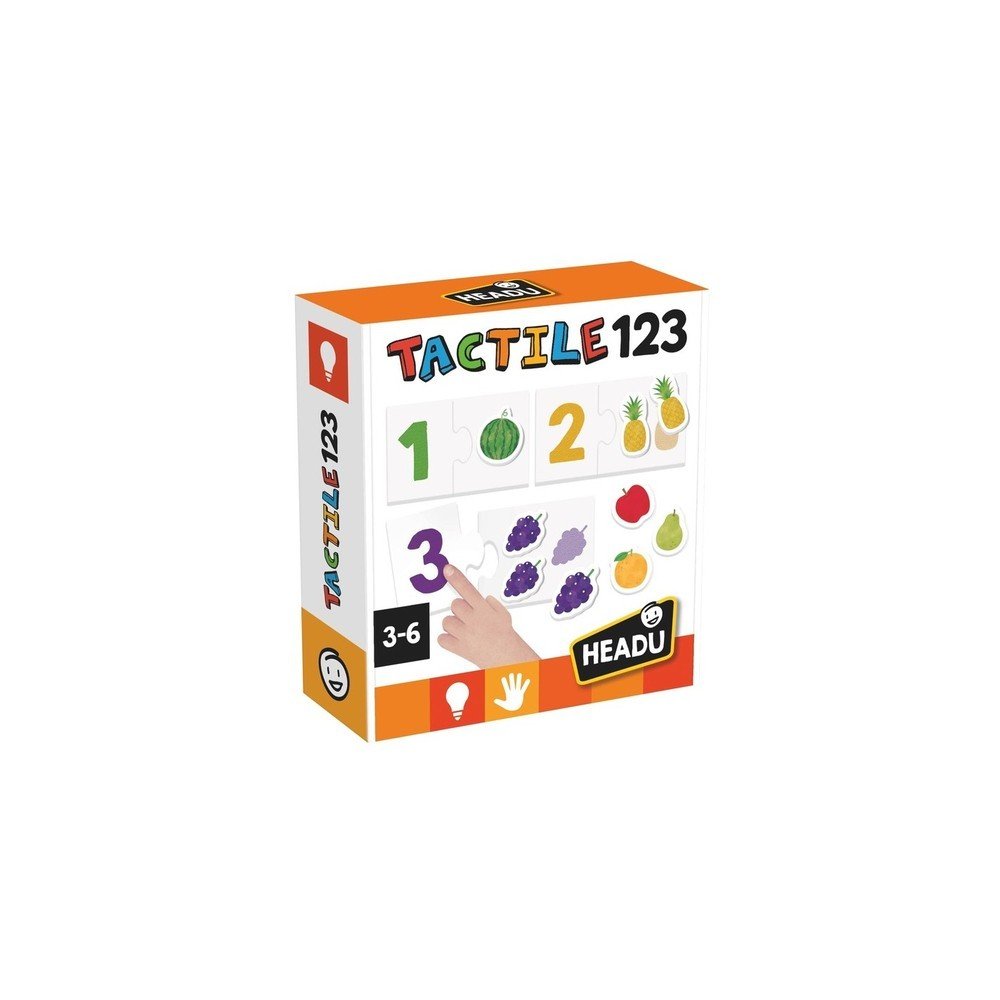 Juego tactile Numbers Montessori HEADU Imagen principal del producto