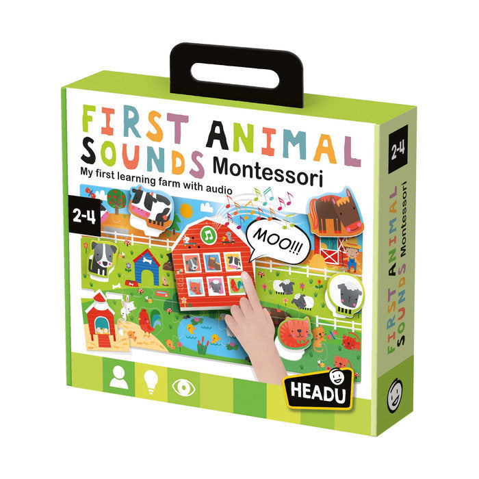 Juego Headu First Animal Sounds Montessori Marca Headu Imagen principal del producto