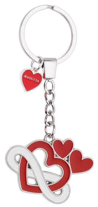 LLAVERO CORAZON ROJO CON INFINITO | BAGUTTA | 1 UNIDAD | 8057639858252