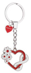 LLAVERO BAGUTTA CORAZON FLORES INFINITO ROJO | BAGUTTA | 1 UNIDAD | 8057639858382
