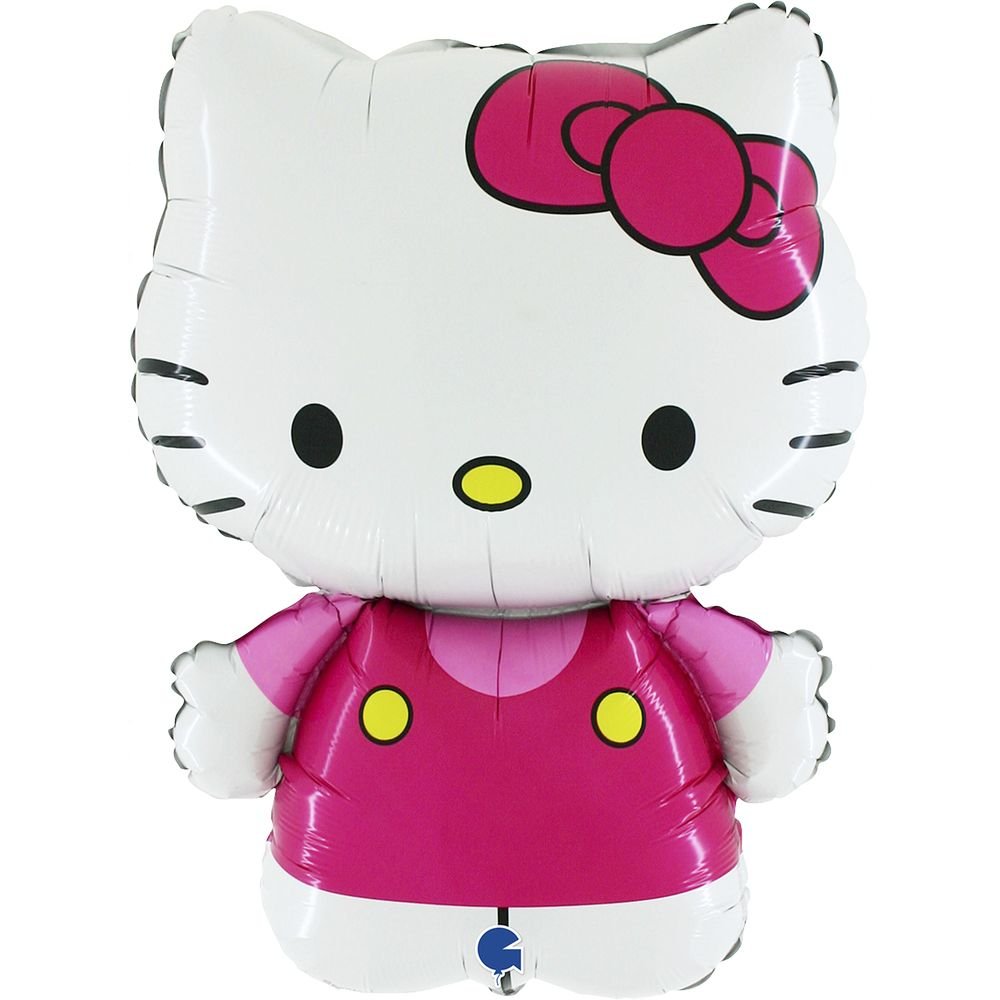 GLOBO HELLO KITTY FUCSIA 64 CM | GRABO BALLOONS | 1 UNIDAD | 8057680306474