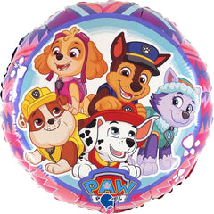 GLOBO R18 PATRULLA CANINA AVENTURA 46 CM | GRABO BALLOONS | ENVASE 5 UDS. UNIDAD | 8057680308478