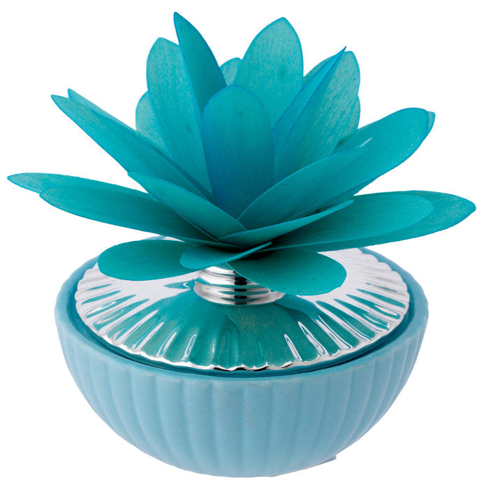 MIKADO SEMI ESFERA 9 CM CON DIFUSOR FLOR DALIA AZUL | BAGUTTA | 1 UNIDAD | 8058956702877