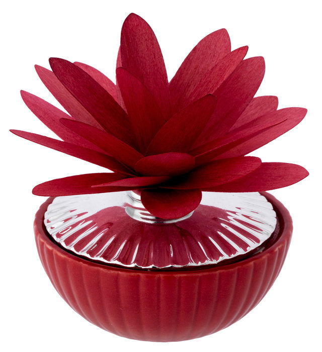 MIKADO SEMI ESFERA 9 CM CON DIFUSOR FLOR DALIA ROJO | BAGUTTA | 1 UNIDAD | 8058956702884 Imagen principal del producto