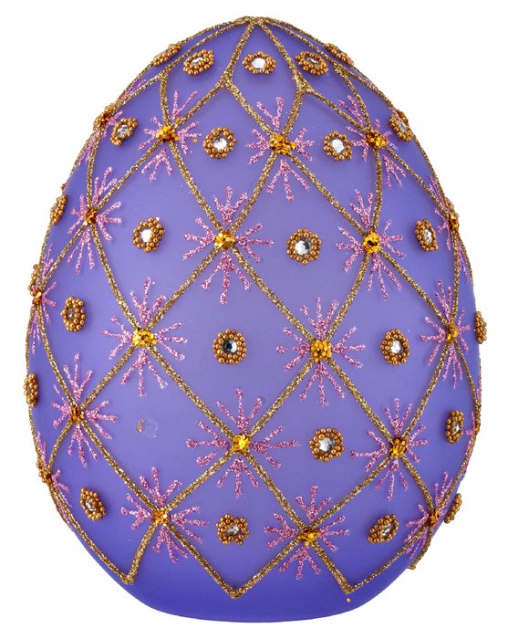 Lámpara huevo de Pascua con luz LED morado Bagutta Imagen principal del producto