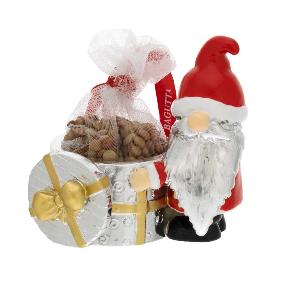 Papa Noel con Paquete de Regalo y Lentejas Bagutta Imagen principal del producto