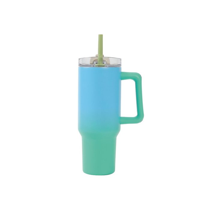 Taza de viaje 1200 ml color verde/azul sombreado