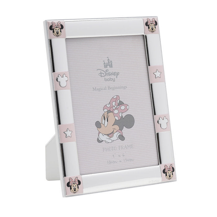 MARCO FOTOS PLATEADO BORDE MINNIE MOUSE 10X15 | 1 UNIDADES | (WIDDOP DISNEY)