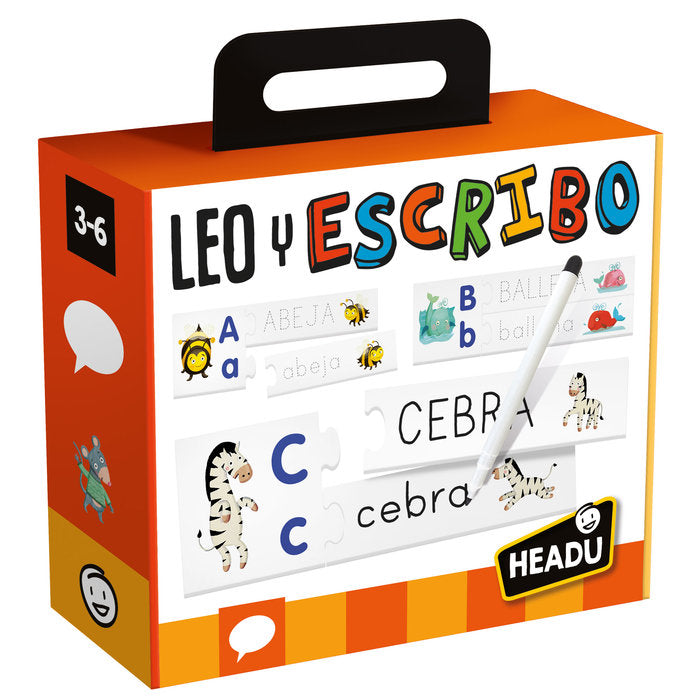 JUEGO HEADU LEO Y ESCRIBO | HEADU | 1 UNIDAD | 8059591422632