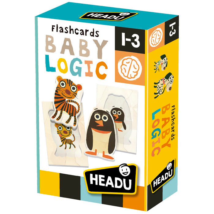Flashcard Baby Logic HEADU Pack 50 tarjetas educativas