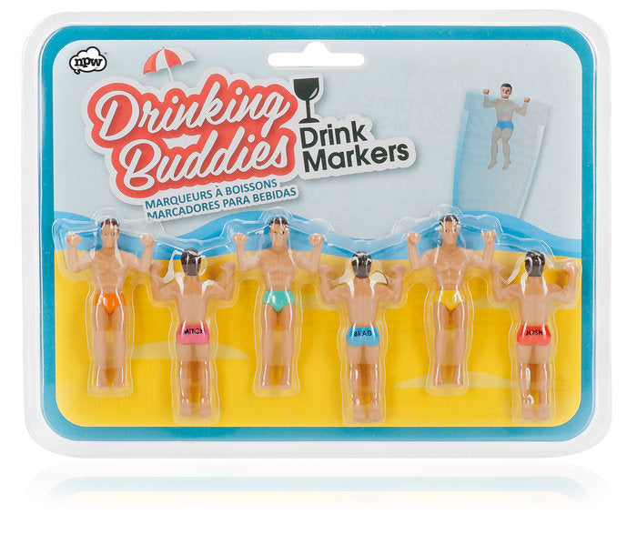 FIGURITAS PARA BEBIDAS - CHICOS - MARCADOR VASO | MAGS BRANDS | 1 UNIDAD | 8100647733414