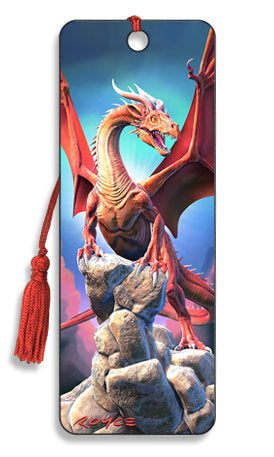 MARCAPAGINAS 3D RED DRAGON | 6 UNIDADES | (ARTGAME)