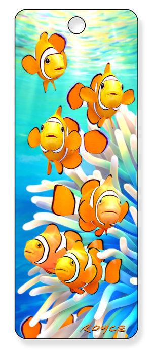 MARCAPAGINAS 3D ORANGE CLOWNS | 6 UNIDADES | (ARTGAME)