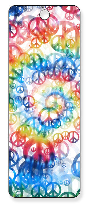 MARCAPAGINAS 3D PEACE SPIRAL | 6 UNIDADES | (ARTGAME)