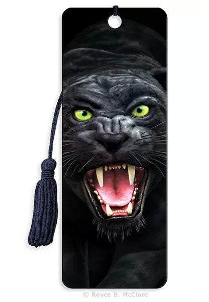 MARCAPAGINAS 3D BLACK PANTHER | 6 UNIDADES | (ARTGAME)
