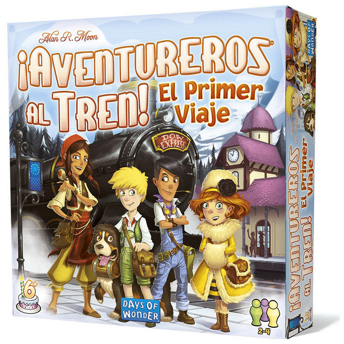 Aventureros al Tren El Primer Viaje Juego de Mesa ASMODEE EDITIONS