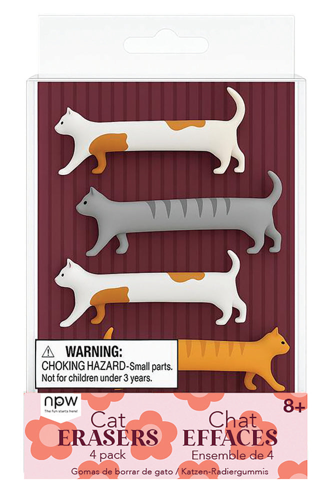 Gomas de Borrar Forma Gatos NPW Pack 2 unidades Imagen principal del producto
