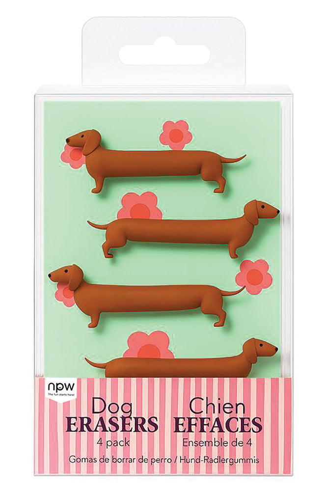 Gomas de Borrar Forma Perros NPW Pack 2 unidades Imagen principal del producto