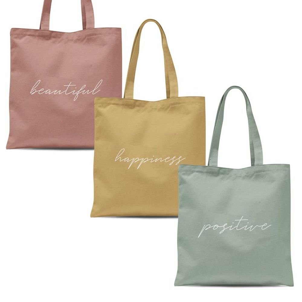 Bolsa Algodón Mensaje Surtidas DCASA Imagen principal del producto