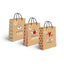 Pack 12 Bolsas de Papel Craft Amor Medianas DCASA