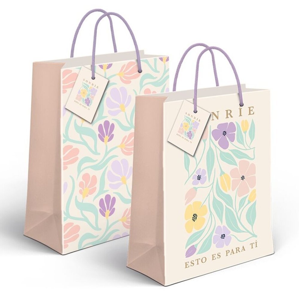 Bolsa papel XL Basics 33x10x45cm surtidas marca DCASA
