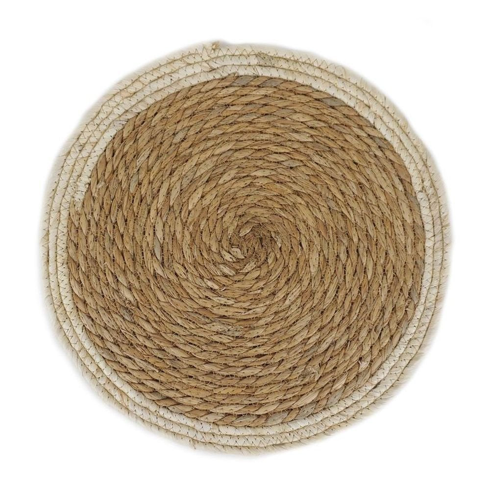 MANTEL INDIVIUAL 38CM FIBRA BICOLOR | DCASA | ENVASE 8 UDS. UNIDAD | 8410000189858