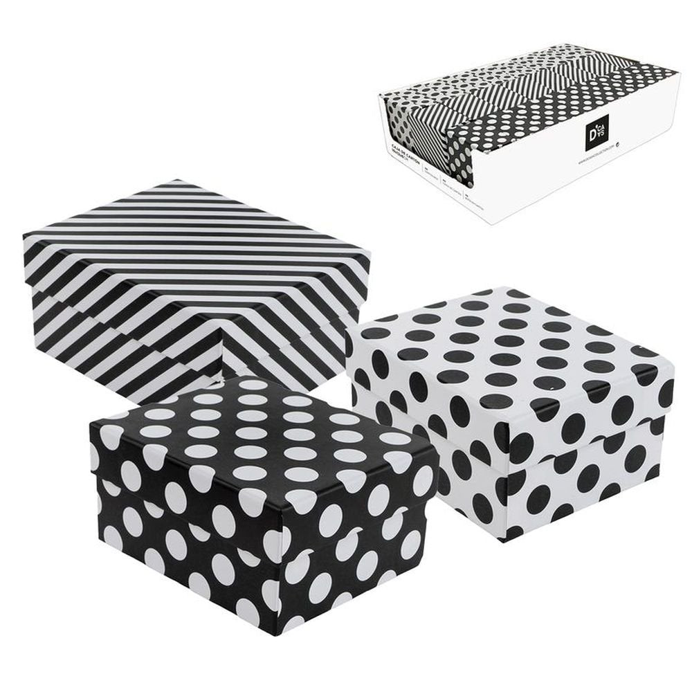 Expositor 24 Cajitas Black & White DCASA Surtidas Imagen principal del producto
