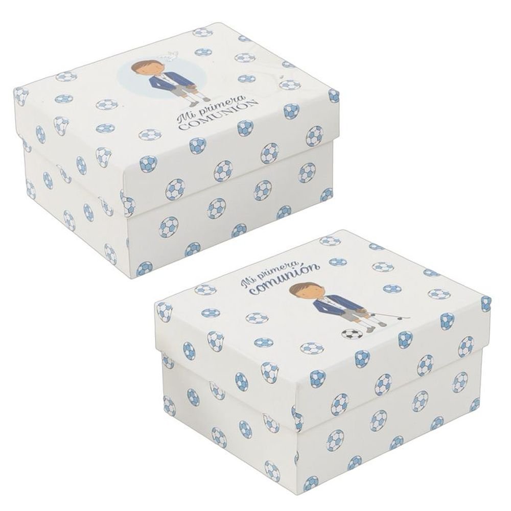Expositor 24 Cajitas Comunión Niño surtidas DCASA Imagen principal del producto