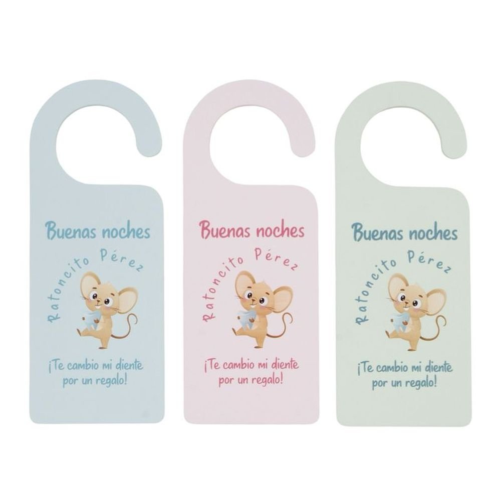Colgador puerta Ratón Pérez surtidos DCASA Imagen principal del producto