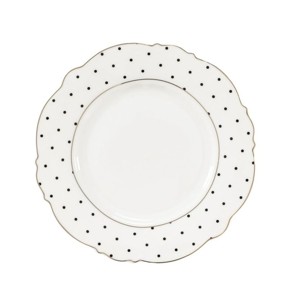Plato postre 20 cm Excellence Topos DCASA Imagen principal del producto