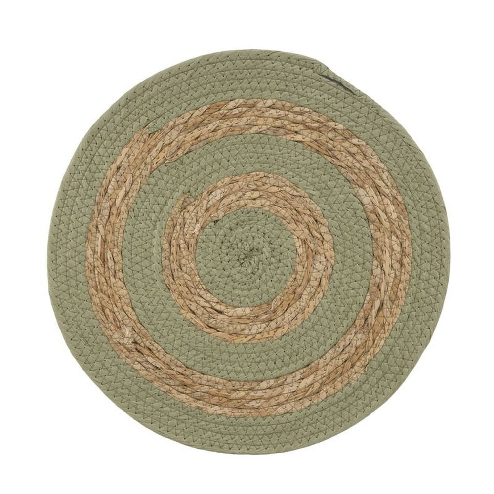 Mantel individual bicolor verde DCASA 35 cm Imagen principal del producto