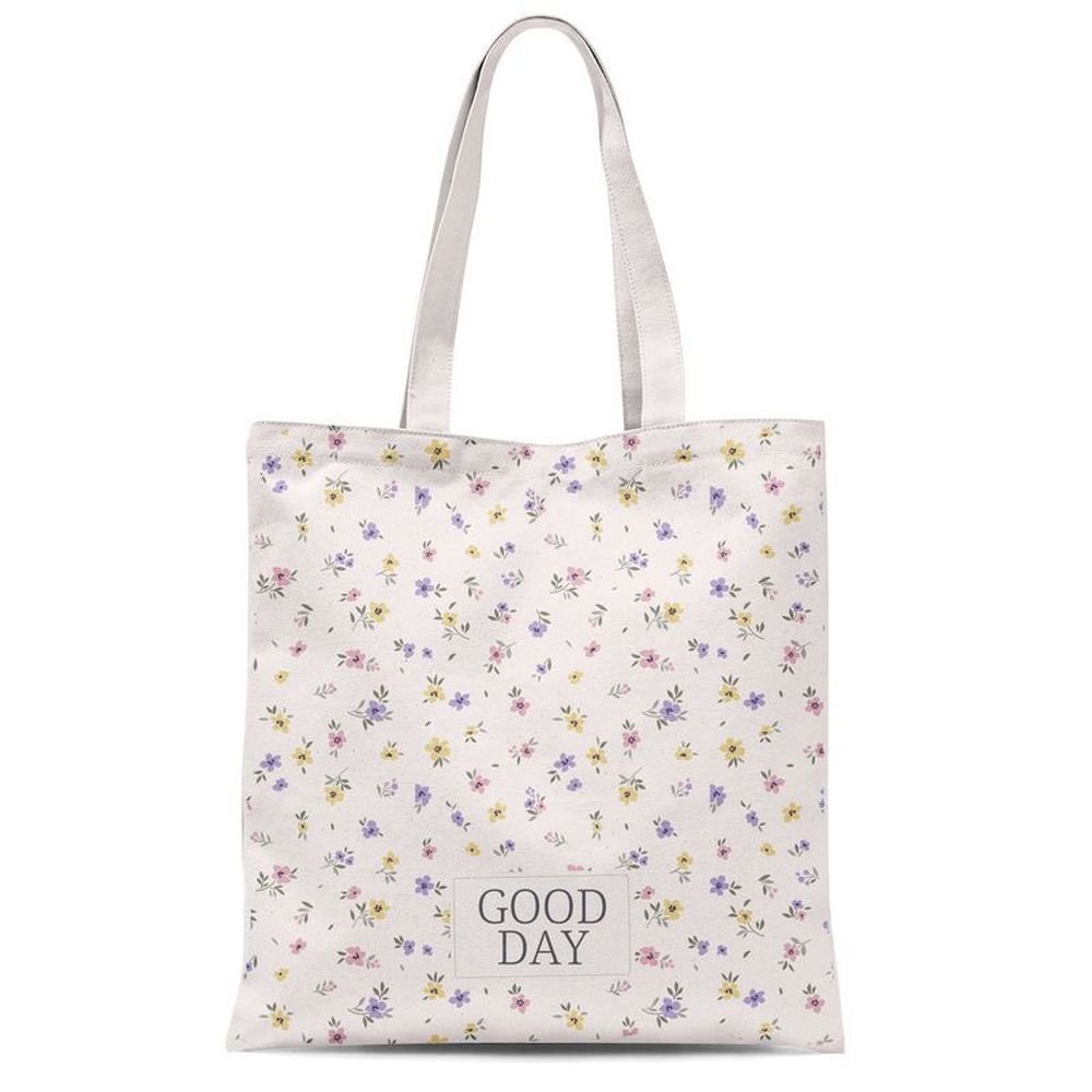 BOLSA ALGODON BASICS FLORES | DCASA | 1 UNIDAD | 8410000208030