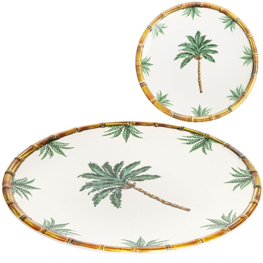 Plato llano 33 cm melamina Zahara DCASA Imagen principal del producto