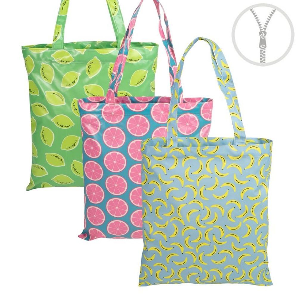 Bolsa con Cremallera Waterproof Frutas Surtidas DCASA Imagen principal del producto