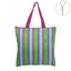 Bolsa plástica reciclada rayas DCASA