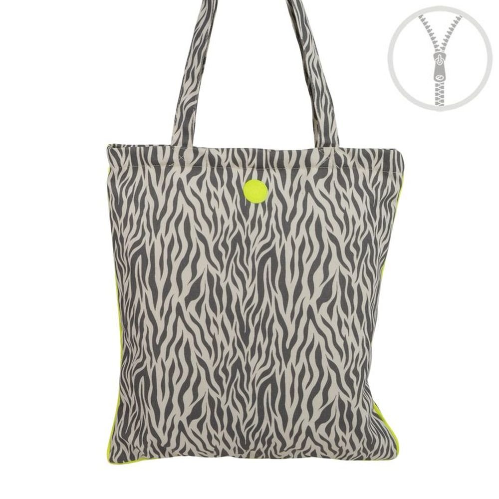 Bolsa con Cremallera Zebra Fluor DCASA