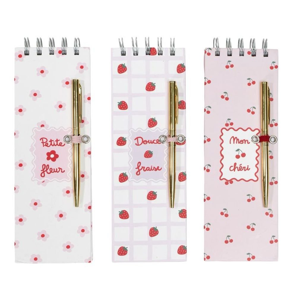 Libreta Notas con Boli Coquette Surtidas DCASA Imagen principal del producto