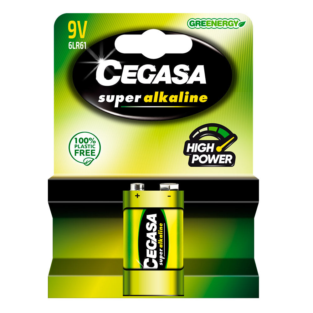 Pilas alcalinas Cegasa B-6LF22 Pack 6 unidades
